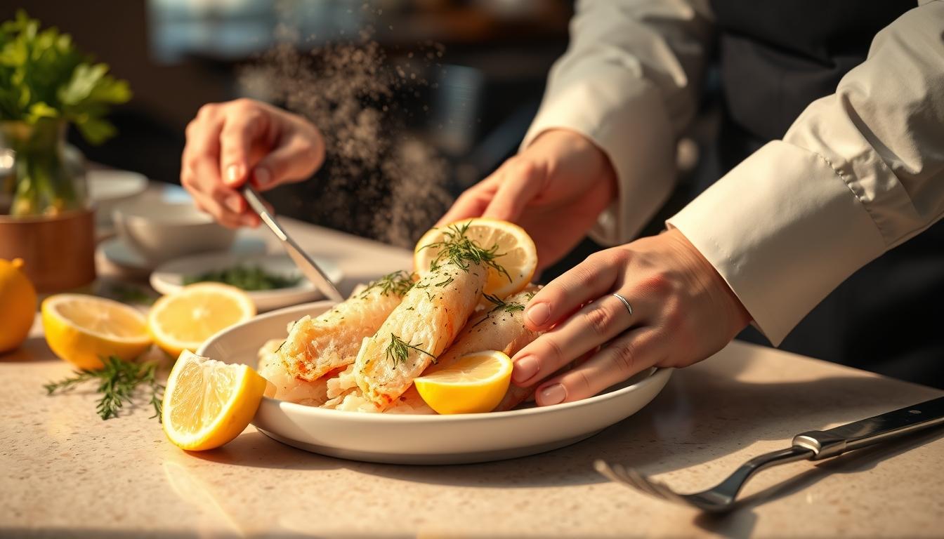 Balanced healthy meal prepared in a home kitchen