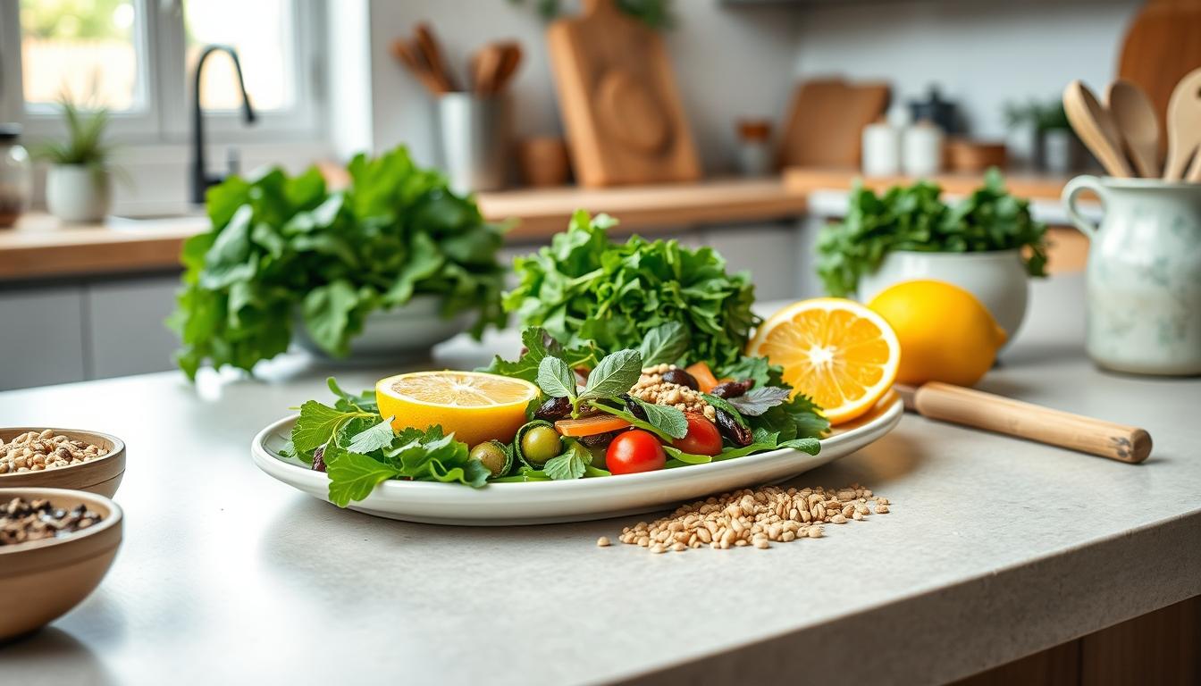 Ingredients prepared for a fast weeknight meal