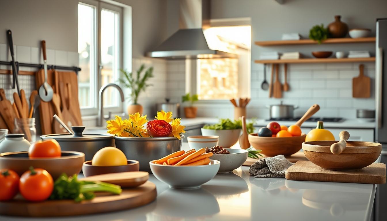 Fresh seasonal cooking dish